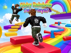 Παιχνίδι Obby Rainbow Parkour Two Player