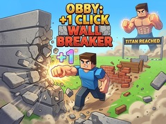 Παιχνίδι Obby: +1 Click Wall Breaker
