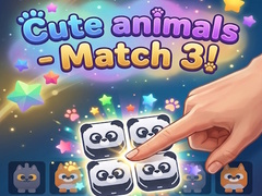 Παιχνίδι Cute animals - Match 3!