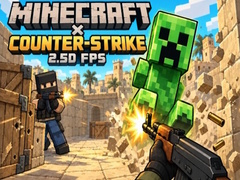 Παιχνίδι Minecraft Counter Strike: 2.5D FPS