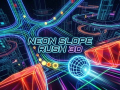 Παιχνίδι Neon Slope Rush 3D