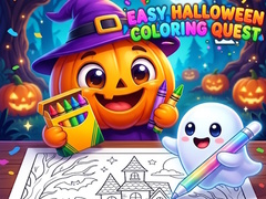 Παιχνίδι Easy Halloween Coloring Quest