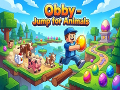 Παιχνίδι Obby - Jump for Animals