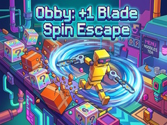 Παιχνίδι Obby: +1 Blade Spin Escape