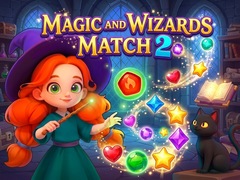 Παιχνίδι Magic & Wizards Match 2