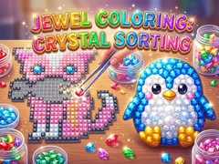 Παιχνίδι Jewel Coloring: Crystal Sorting