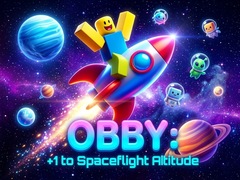 Παιχνίδι Obby: +1 to spaceflight altitude