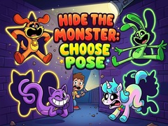 Παιχνίδι Hide the Monster: Choose Pose