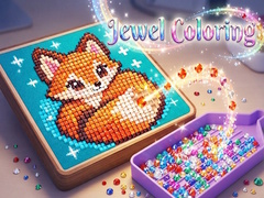 Παιχνίδι Jewel Coloring