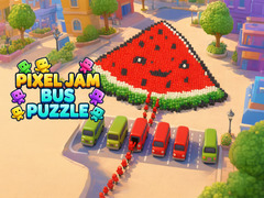 Παιχνίδι Pixel Jam Bus Puzzle: Color Sort