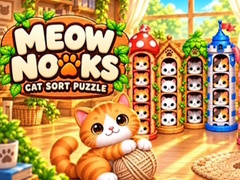 Παιχνίδι Meow Nooks: Cat Sort Puzzle
