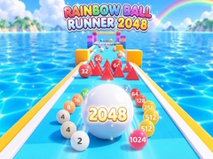 Παιχνίδι Rainbow Ball Runner 2048