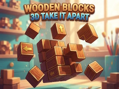 Παιχνίδι Wooden Blocks 3D Take It Apart