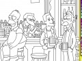 Παιχνίδι Simpson Online Coloring Game