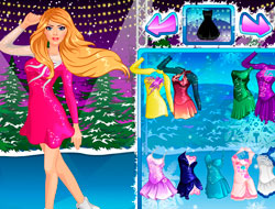 Barbie πηγαίνει Παγοδρομίες