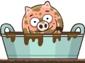 Piggy σε μια λακκούβα - παίξτε online 